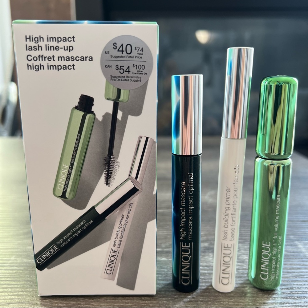 Clinique High Impact Lash Line-Up Coffret Mascara High Impact Set